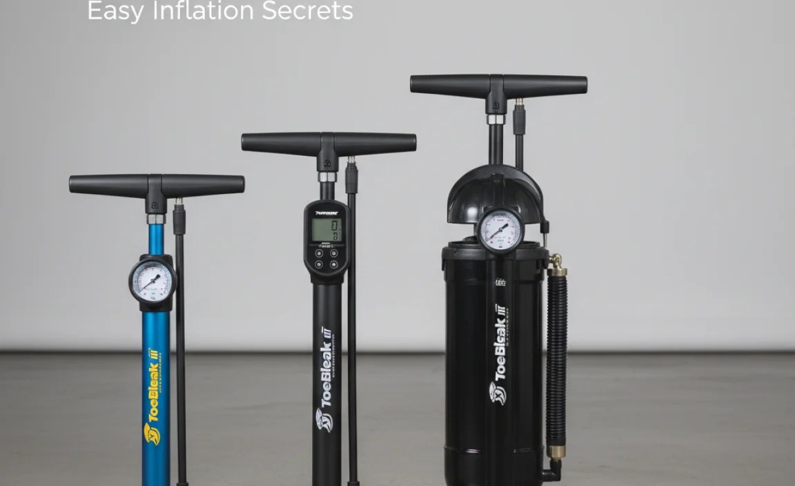 Comparing Topeak Pump Models