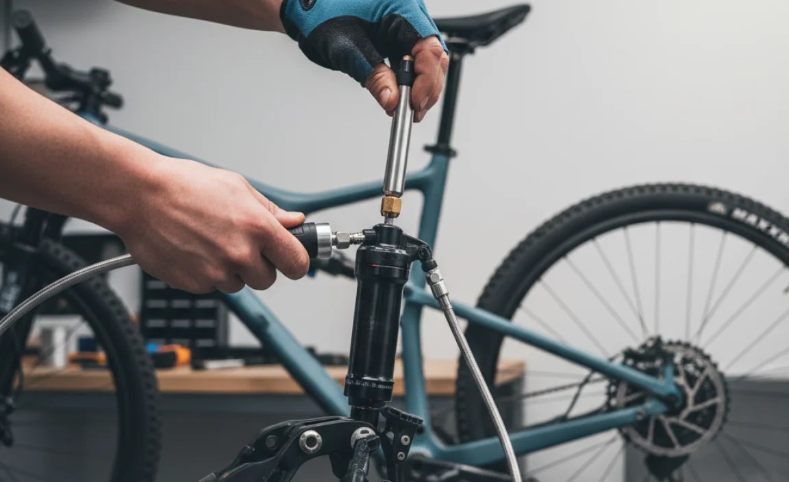 Connecting The Shock Pump