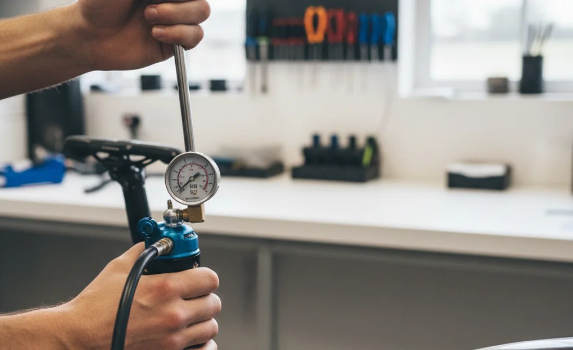 Disconnecting The Shock Pump