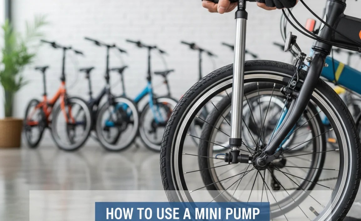 How to Use a Mini Pump