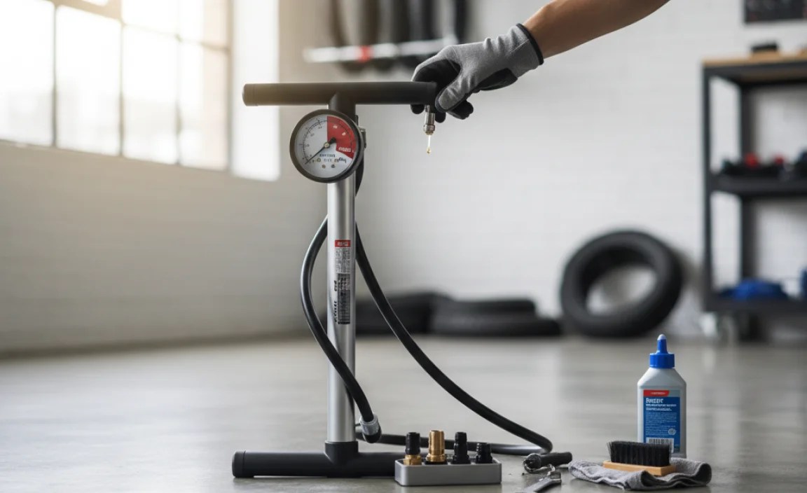 Maintaining Your Bicycle Floor Pump