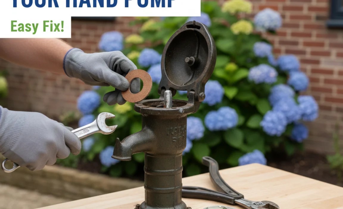 Maintaining Your Hand Pump
