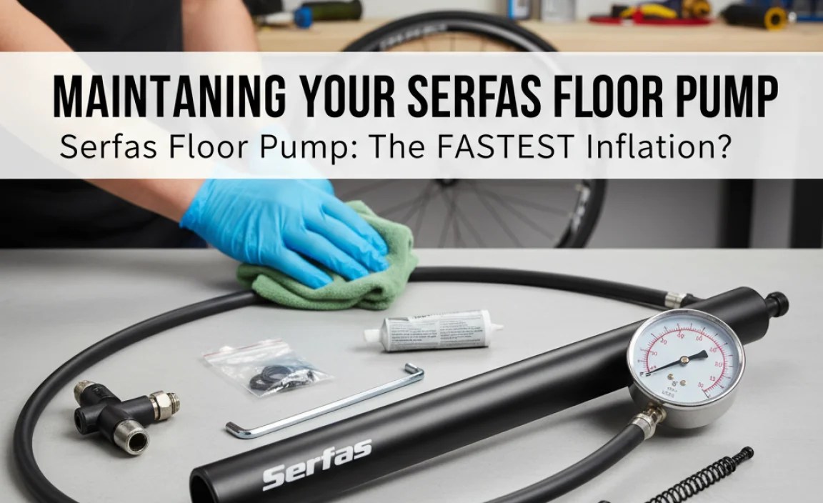 Maintaining Your Serfas Floor Pump