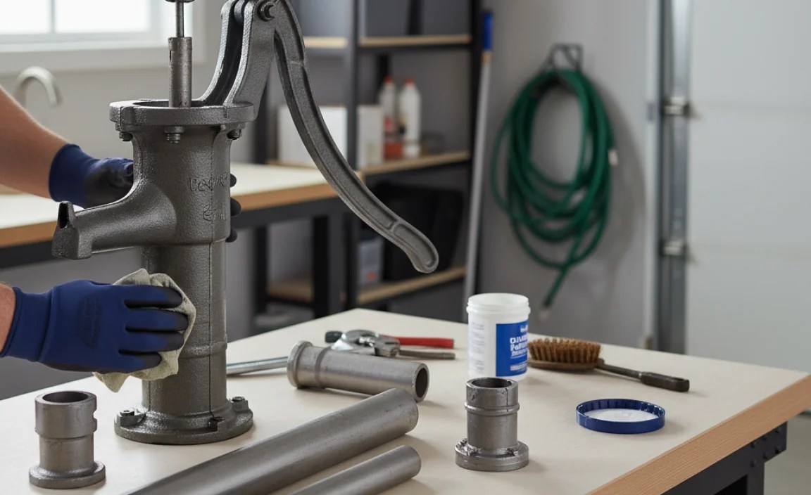 Preparing Your Hand Pump for Winter Storage