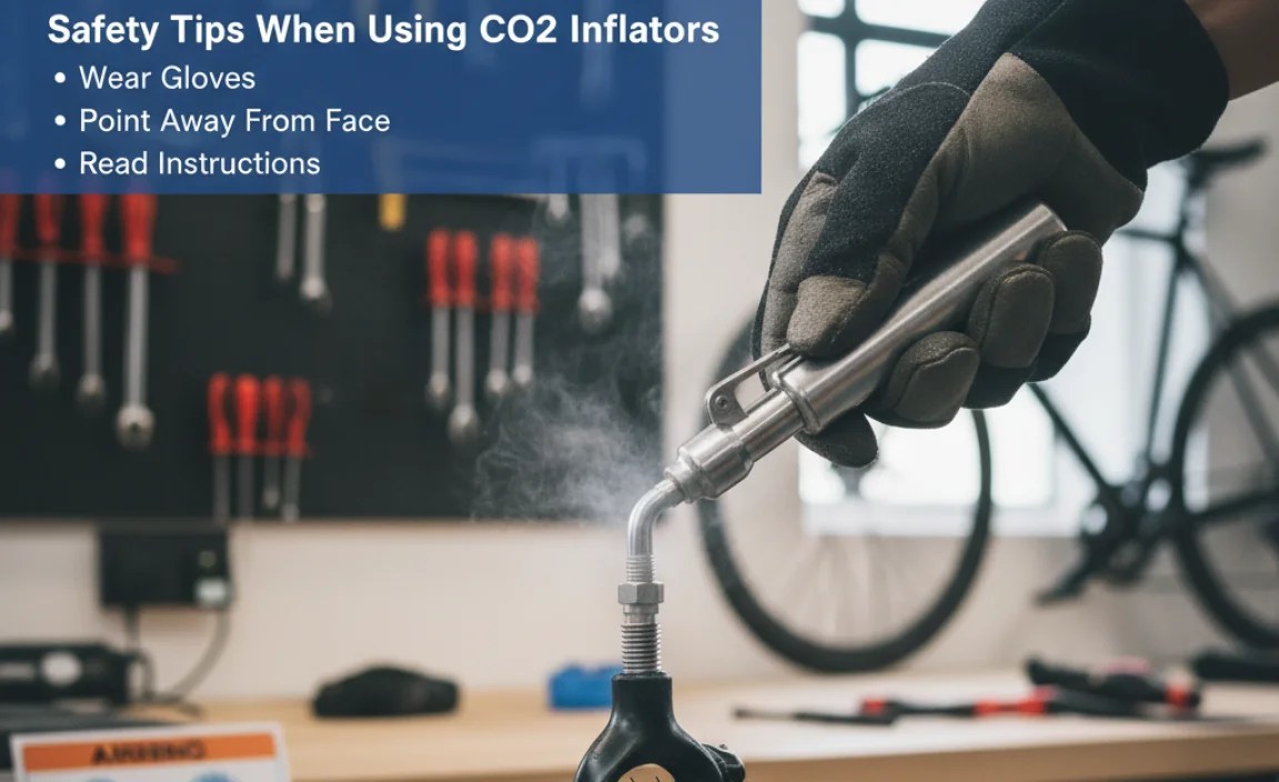 Safety Tips When Using CO2 Inflators