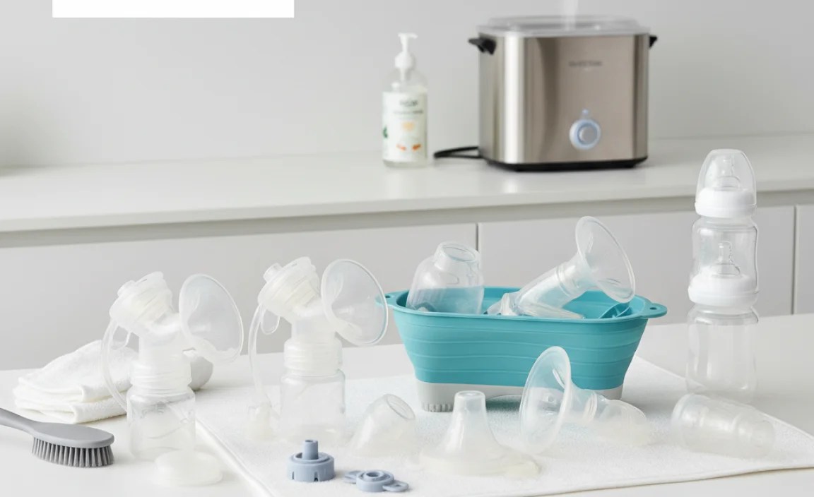 Sanitizing Pump Parts: When and How