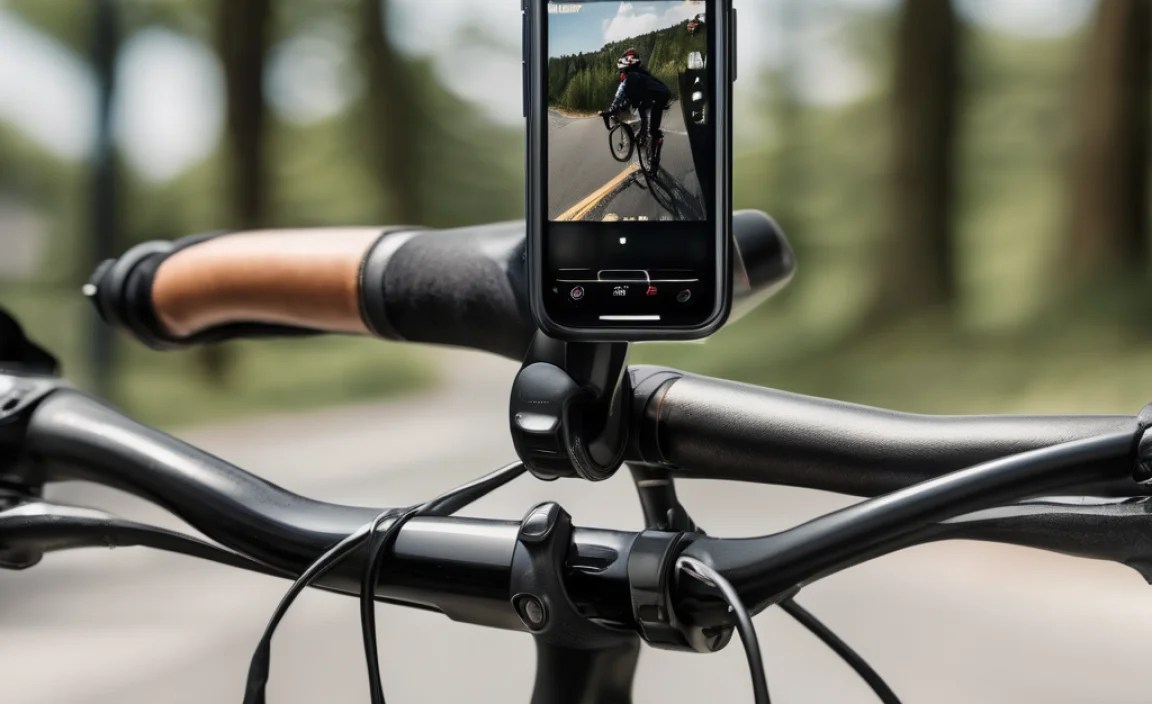 Securing the Camera Mount for Long Rides