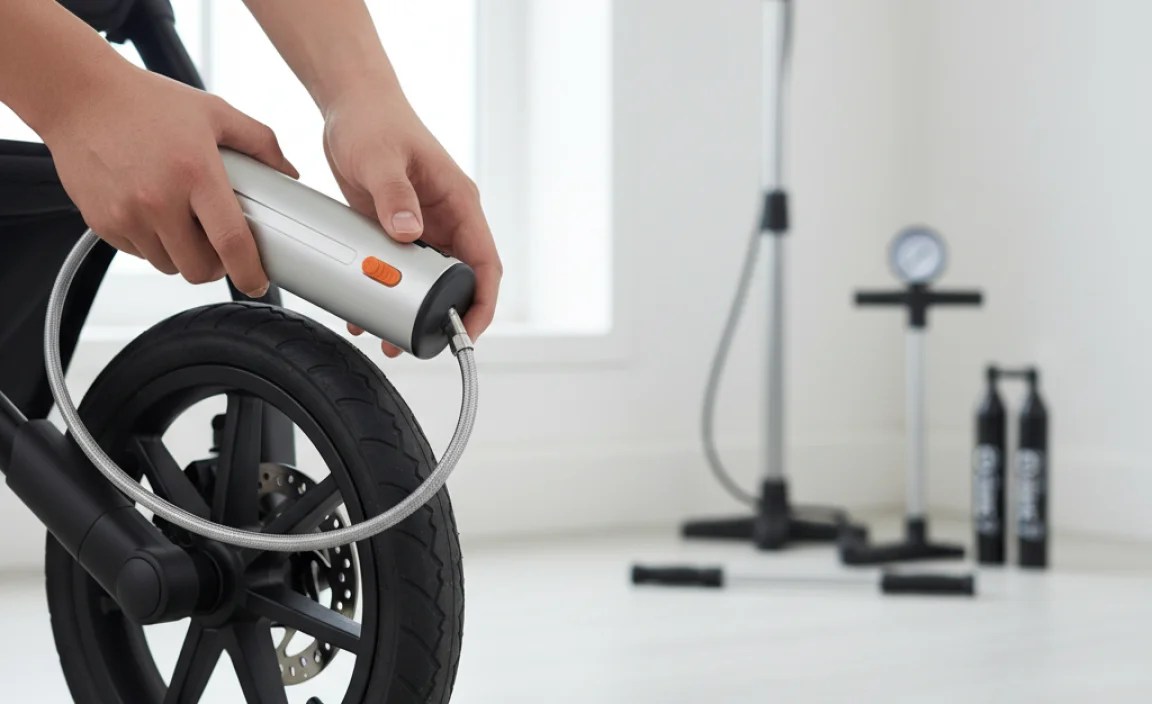 Step-by-Step Guide: Inflating Stroller Tires