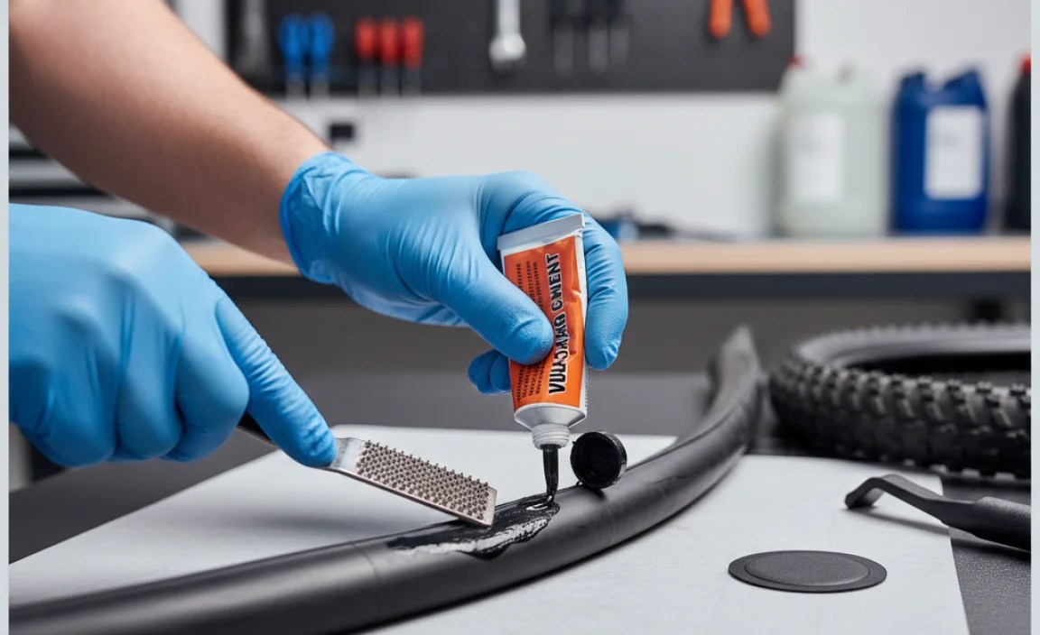 Step-by-Step Guide to Applying Vulcanizing Solution