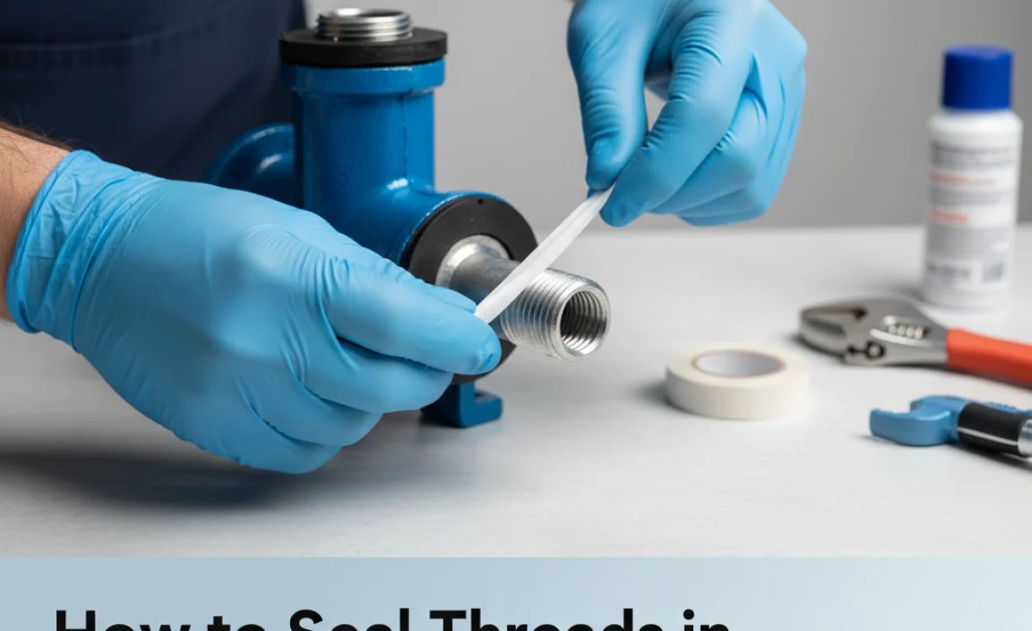 Step-by-Step Guide to Sealing Threads