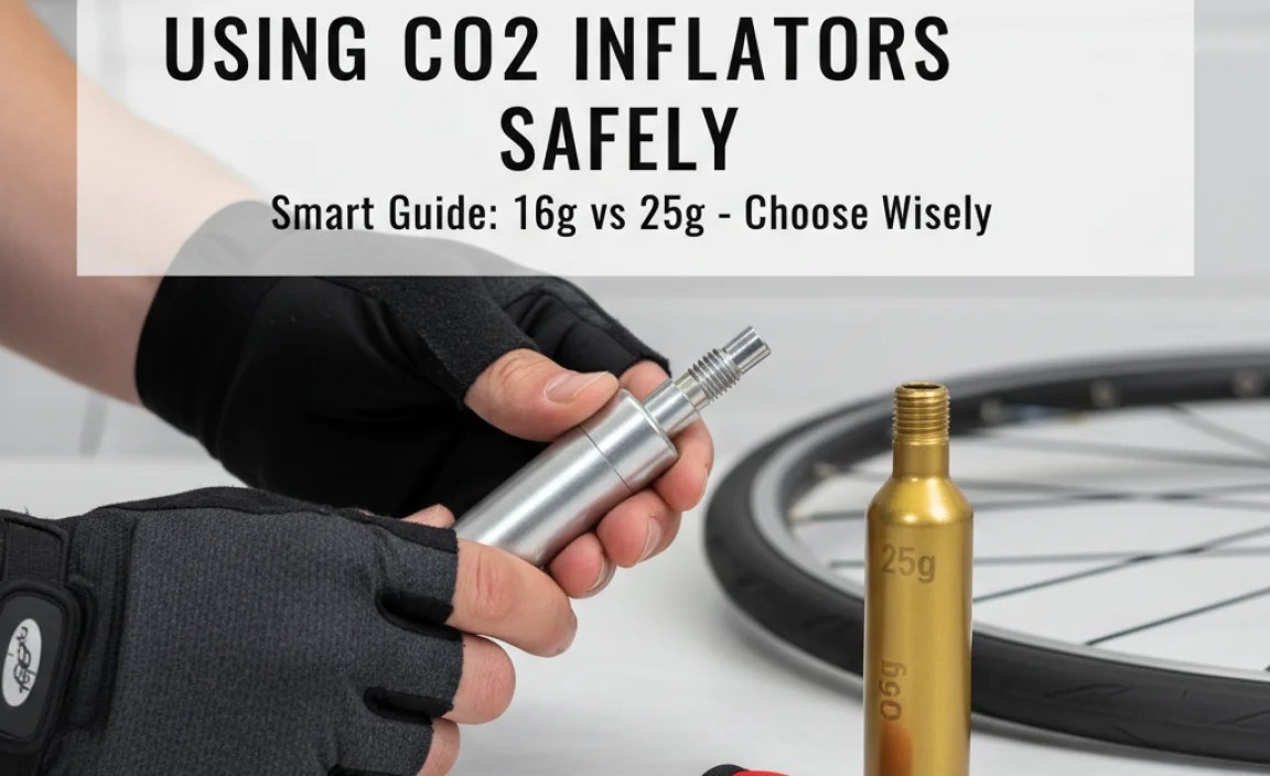 Using CO2 Inflators Safely
