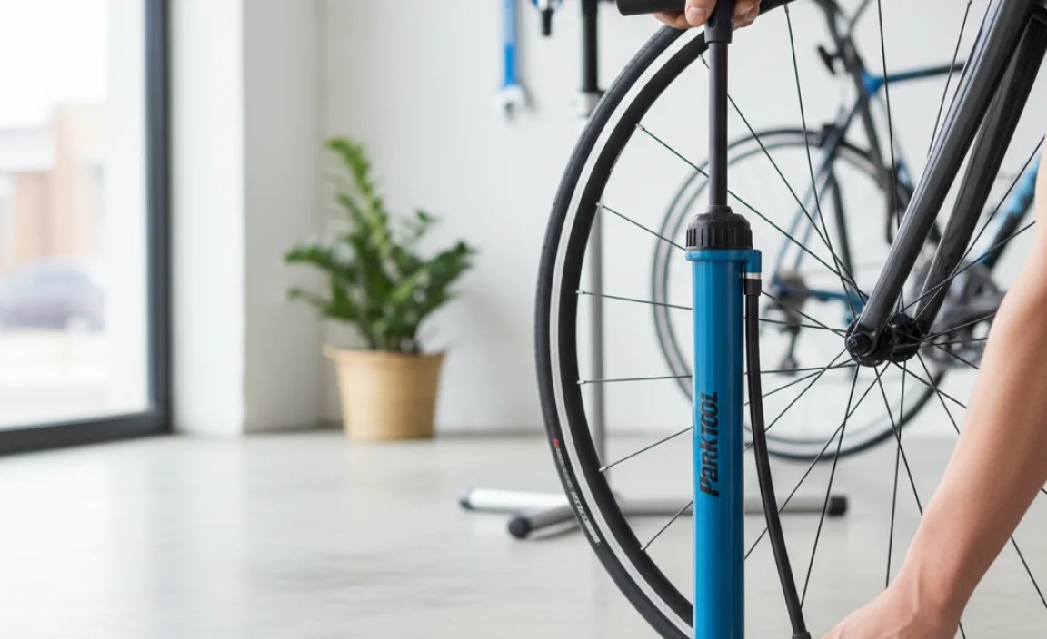 Using Your Park Tool Floor Pump Correctly