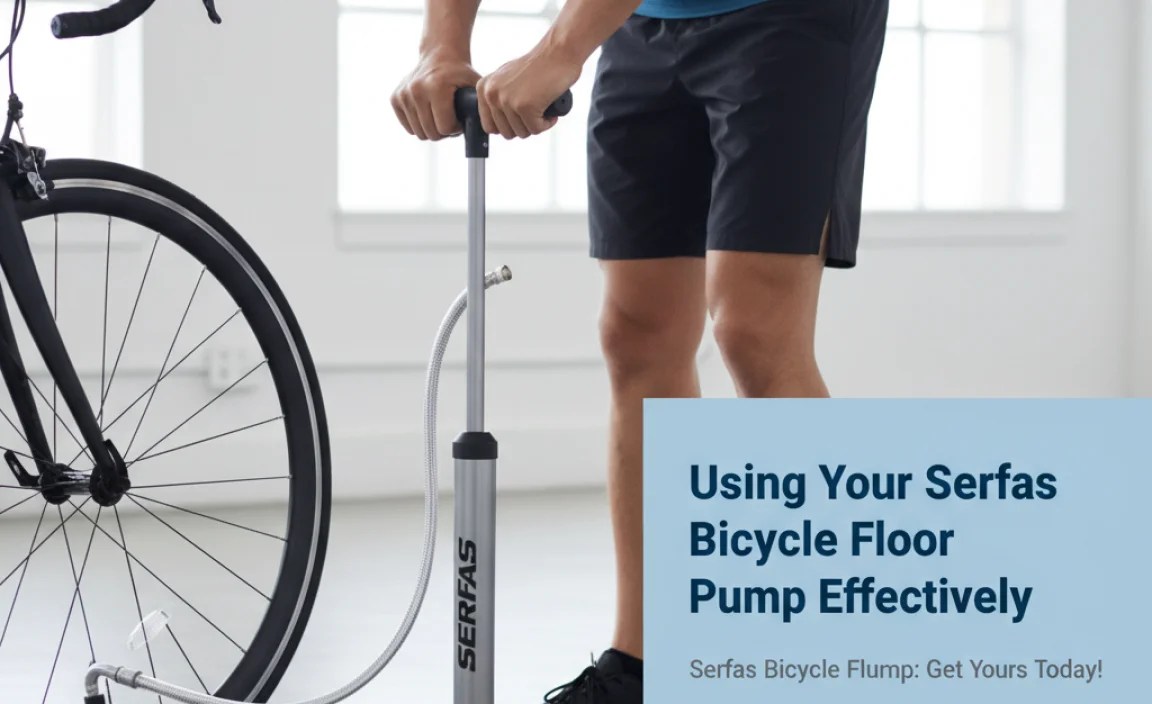 Using Your Serfas Bicycle Floor Pump Effectively