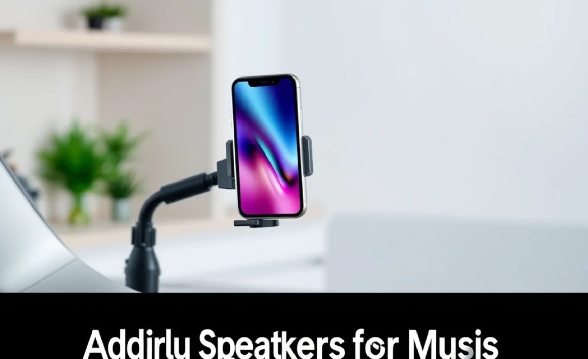 Adding Speakers for Music