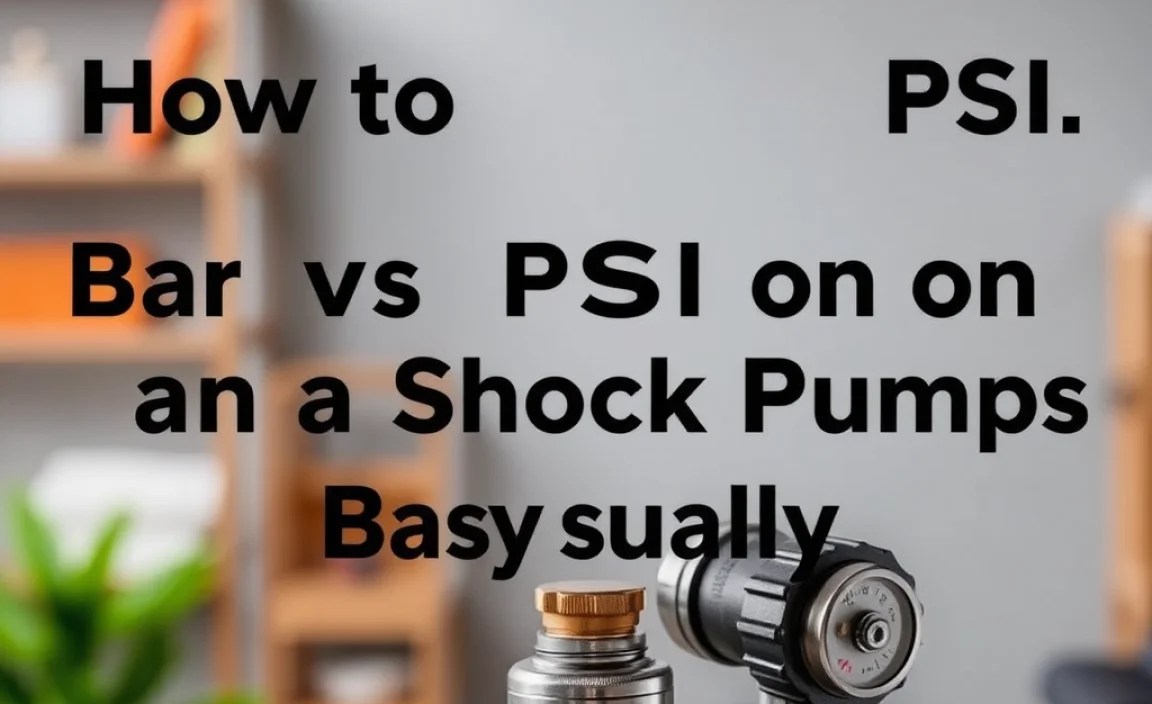Converting Between PSI and Bar Manually