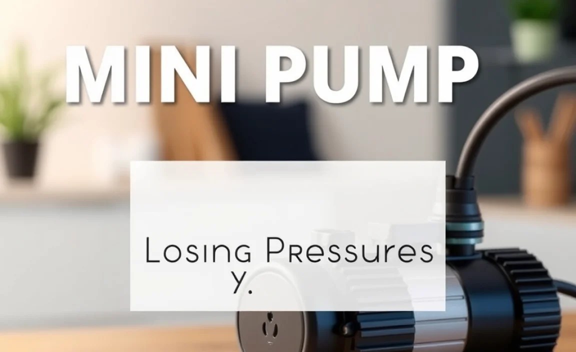 Maintaining Your Mini Pump