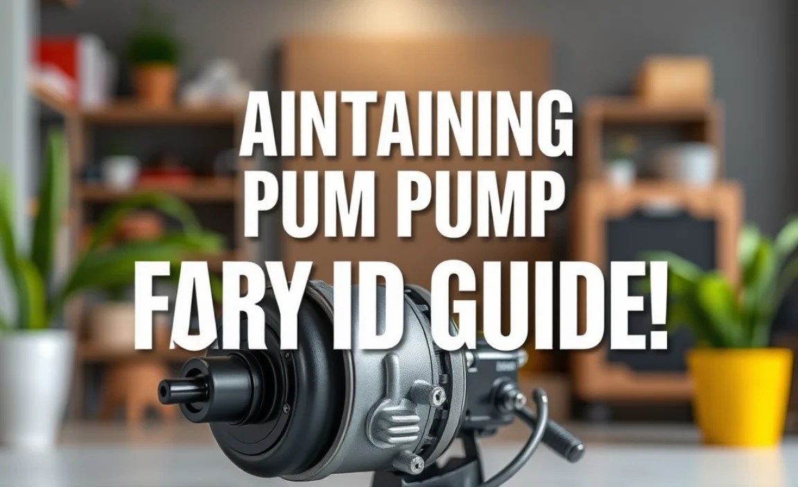 Maintaining Your Pump for Longevity