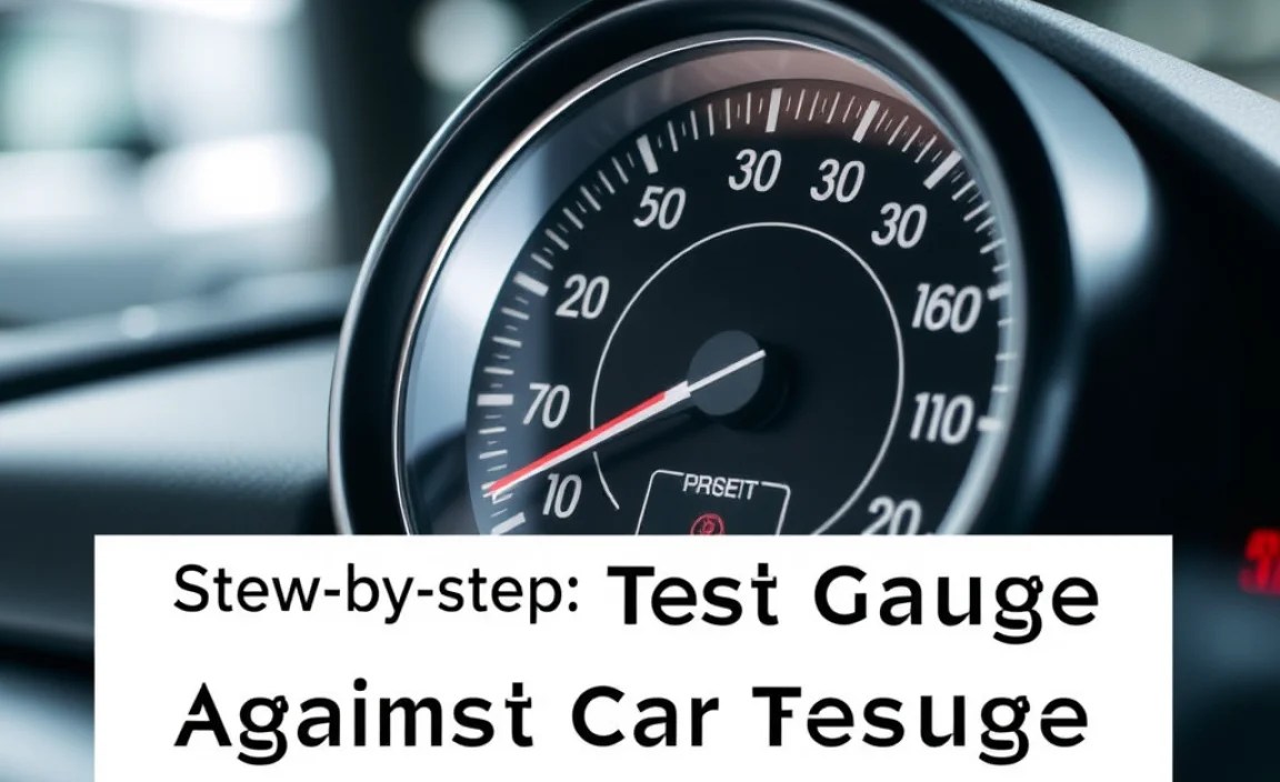 Step-by-step: Comparing Gauge Readings