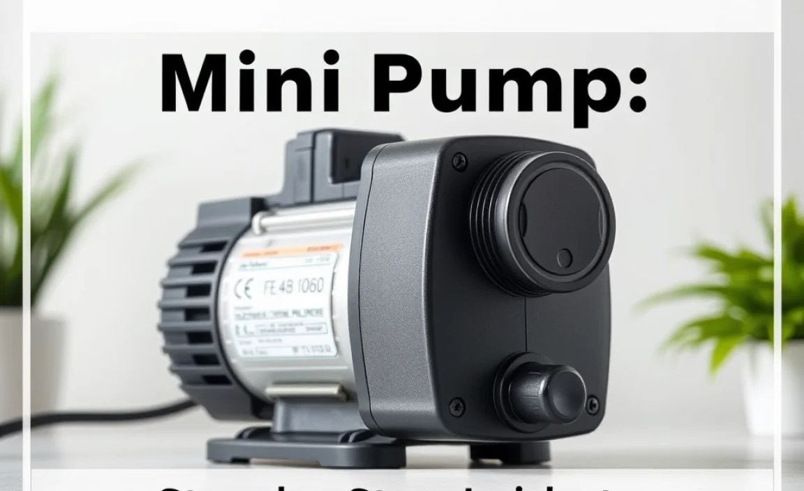 Step-by-Step Guide to Mini Pump Maintenance