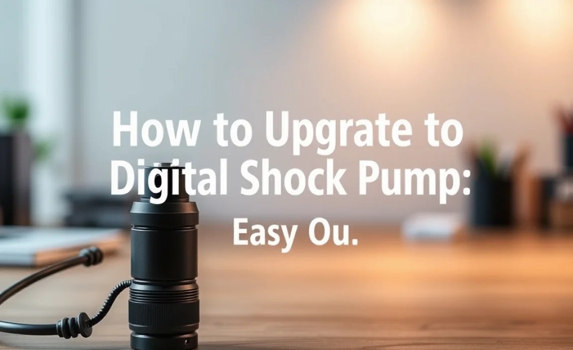 Step-by-Step Guide: Upgrading to a Digital Pump