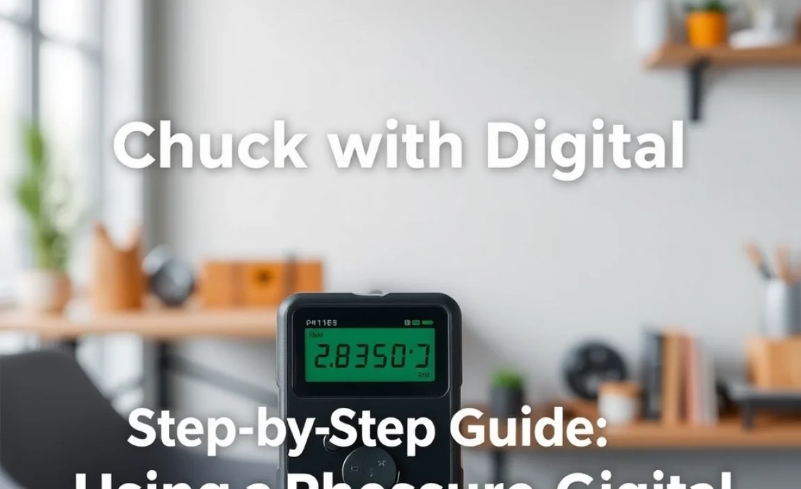 Step-by-Step Guide: Using a Chuck with a Digital Pressure Reader