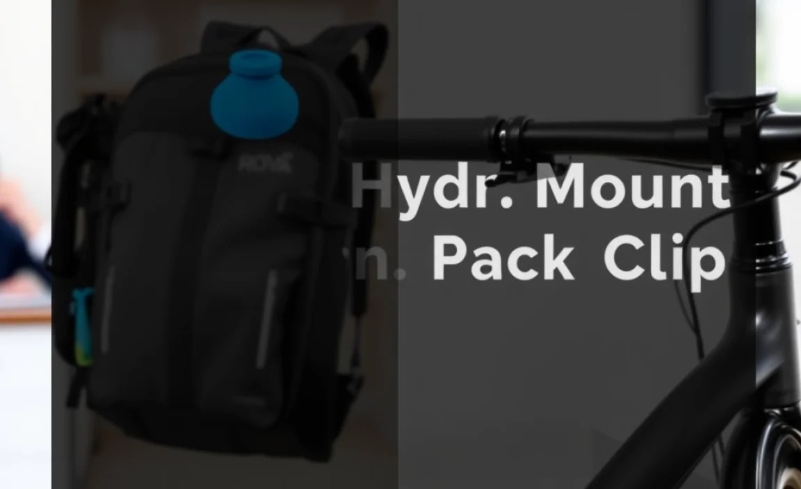 Tools Needed to Mount Hydration Pack Clip