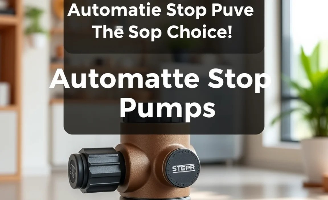 Understanding Automatic Stop Pumps