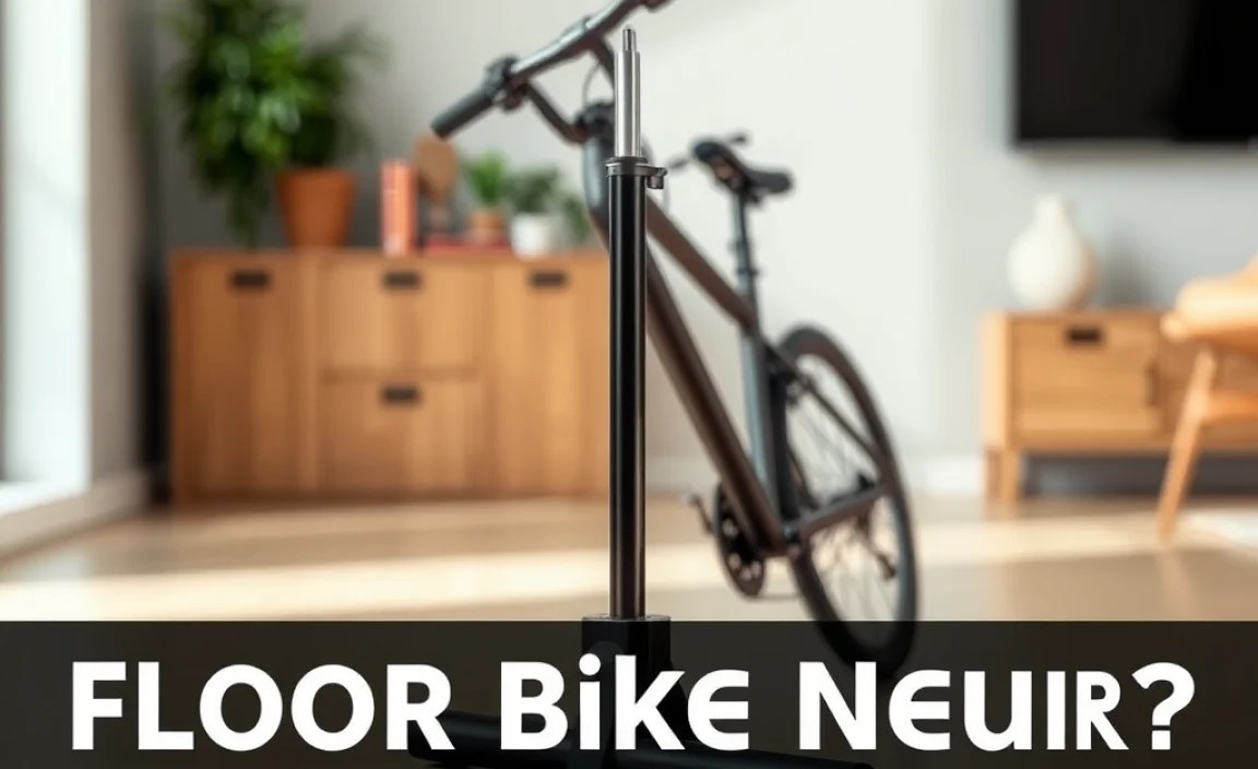 Using Your Floor Bike Pump Correctly