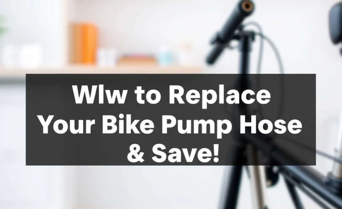 Why Replace Your Bike Pump Hose?