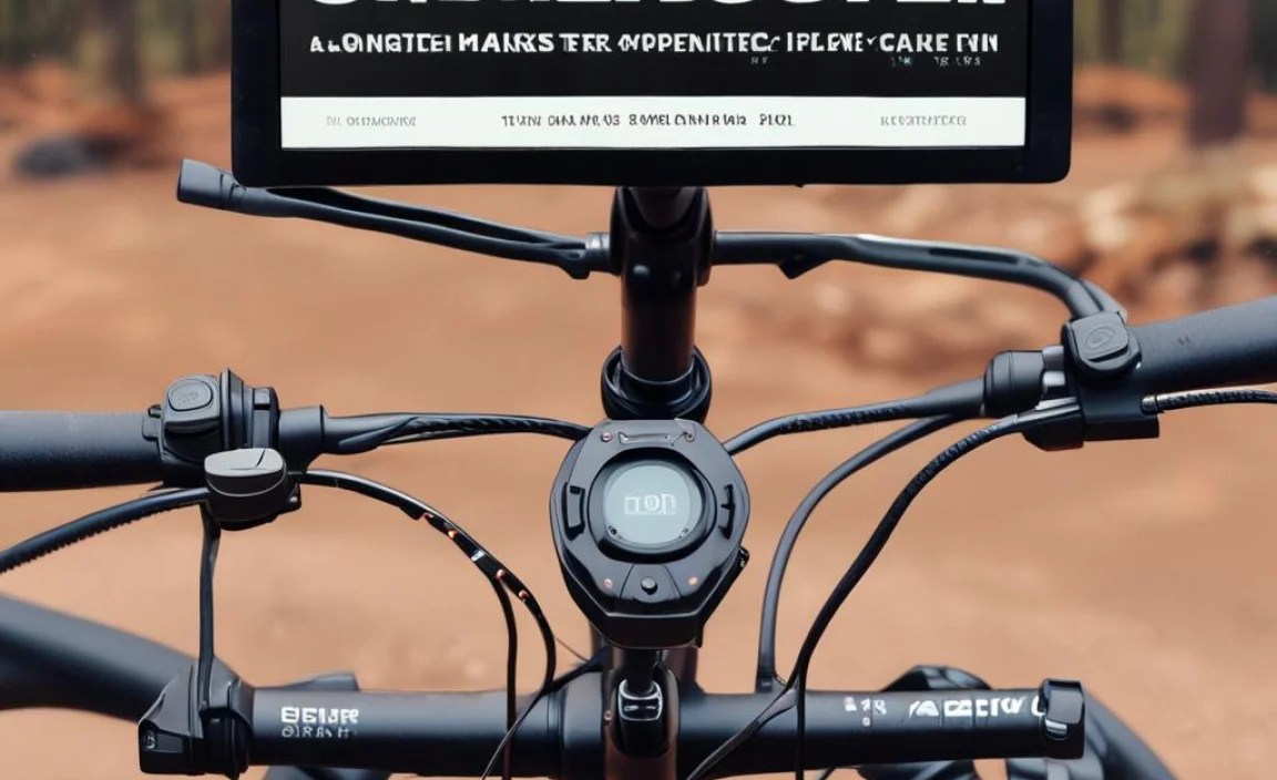 Installing a Cycling Computer on Drop Bars
