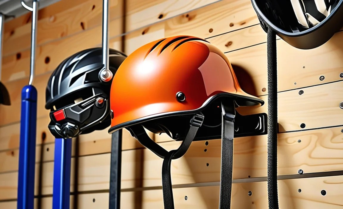 Using Wall Anchors for Helmet Hook