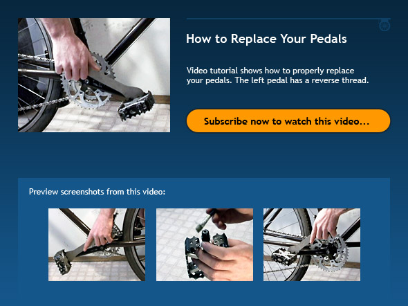 How to Replace Your Pedals Bicycle Tutor Video