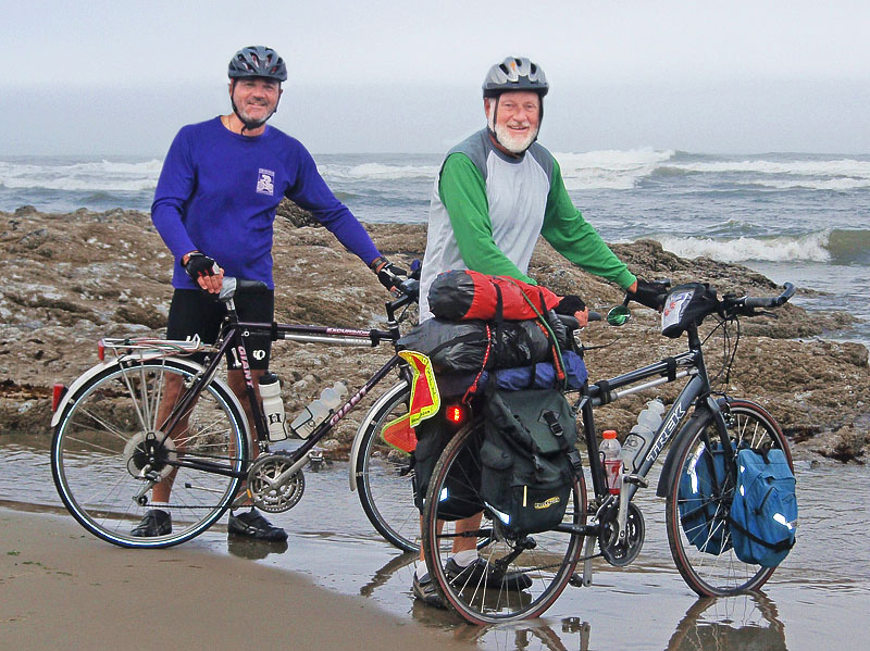 The last TransAm update!—Yachats, Oregon Bicycling Again