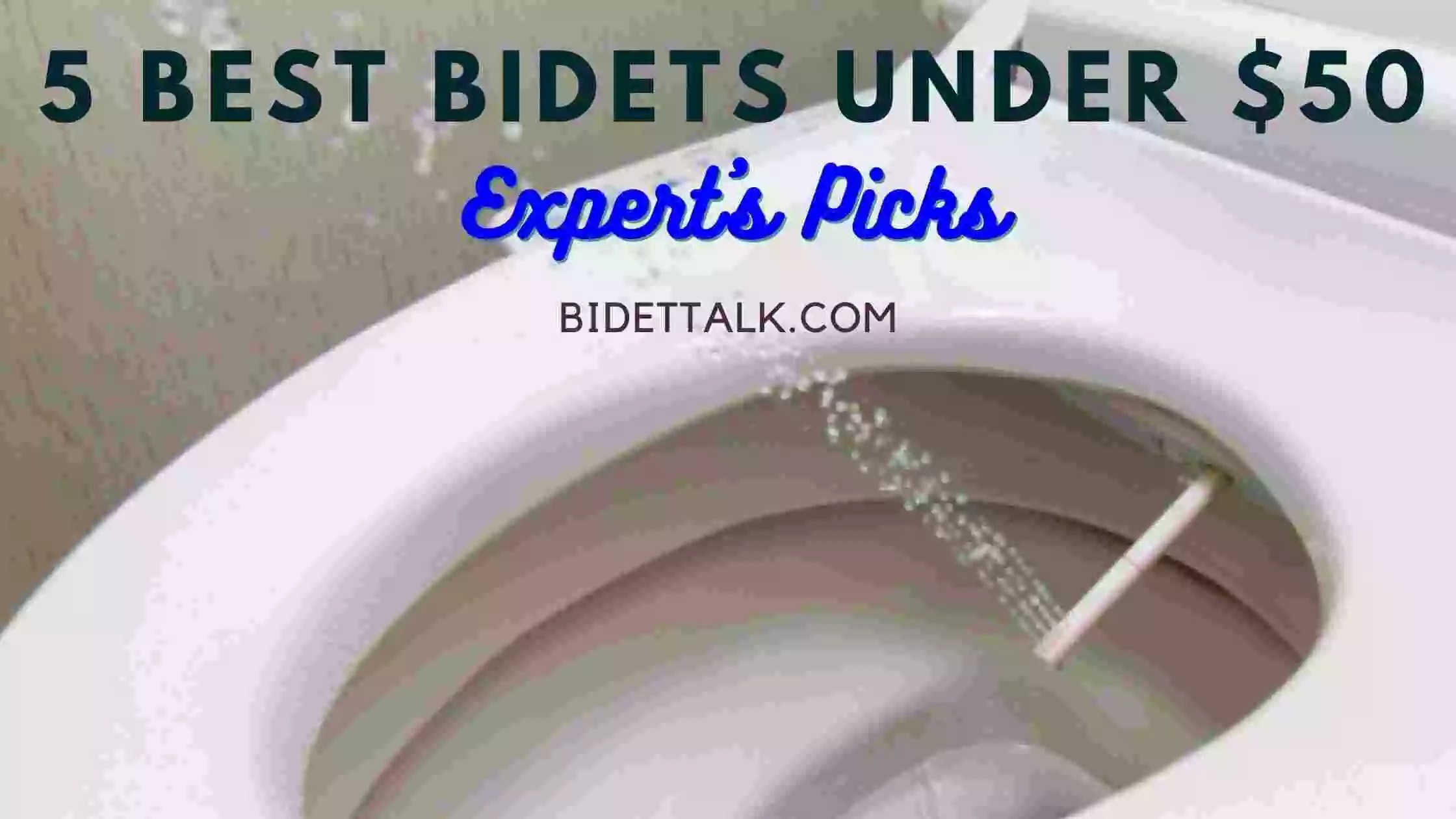 Best Bidets Under 50 Expert's Top Picks! Bidet Talk