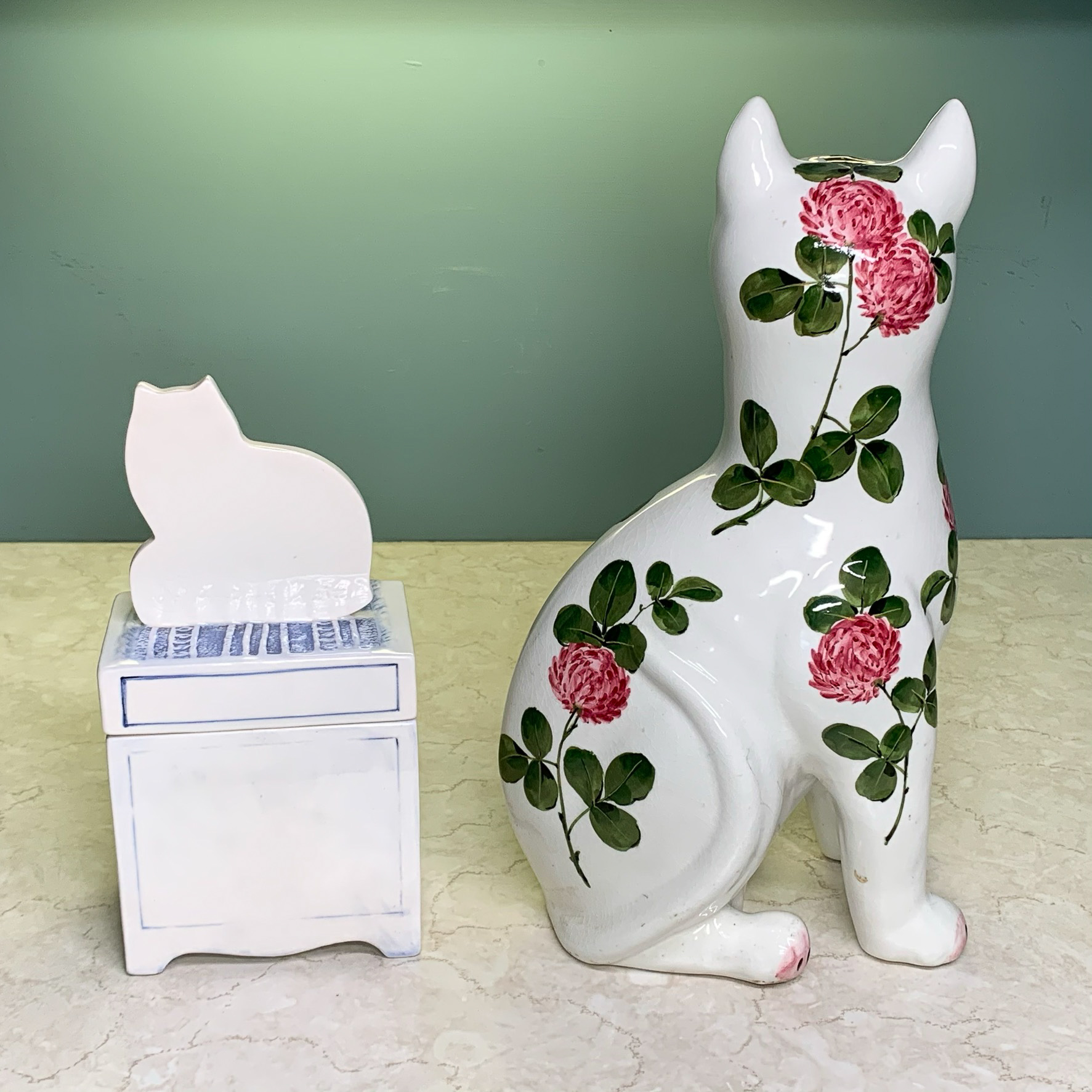 (2pc) CAT CERAMICS