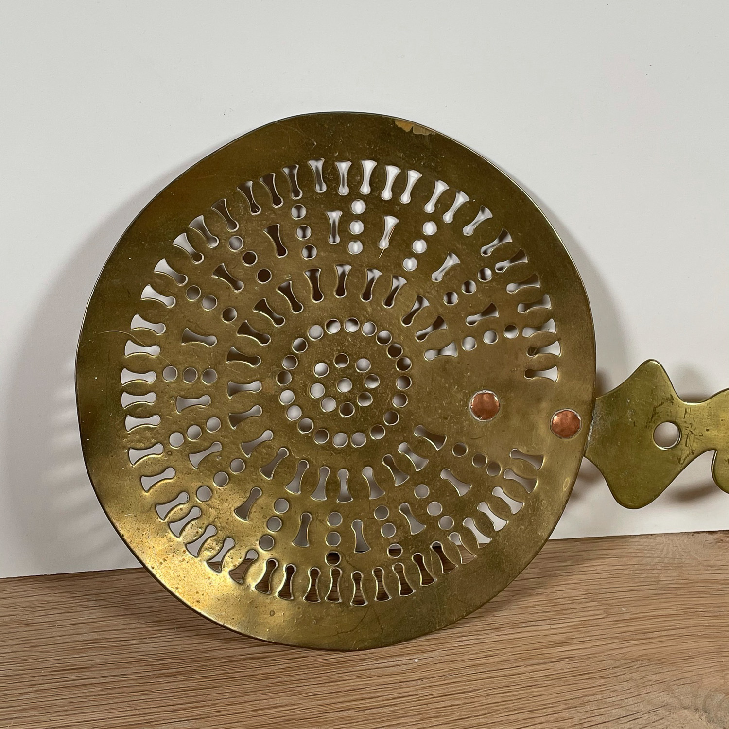 FANCY BRASS COAL SIFTER