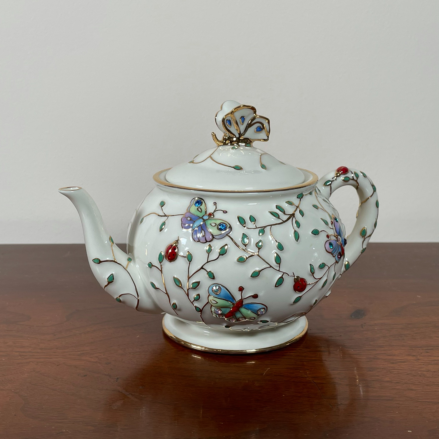 INCREDIBLE LENOX JEWELLED TEAPOT