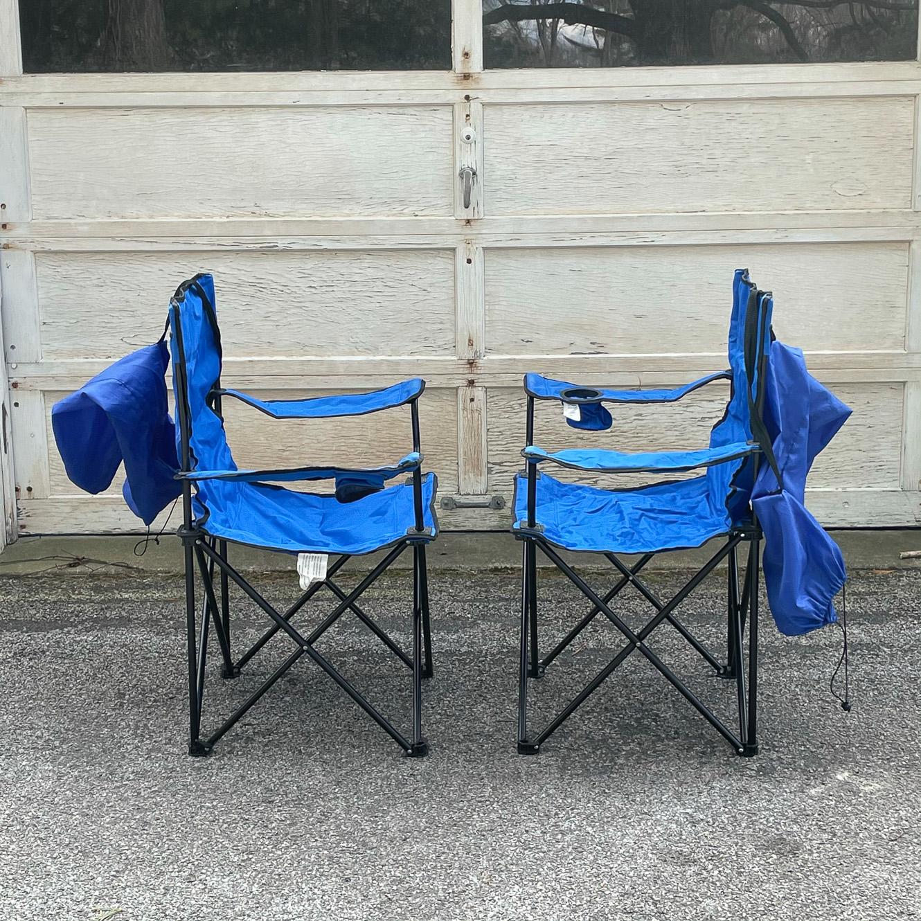 PAIR QUAD CHAIRS
