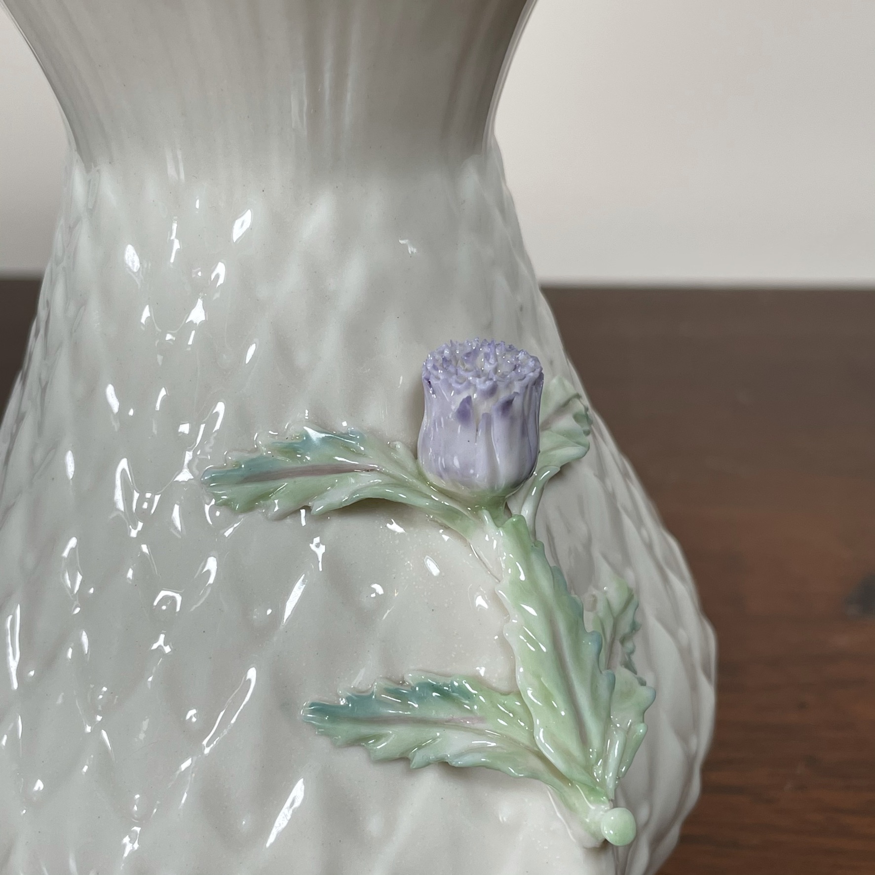 BELLEEK PORCELAIN VASE