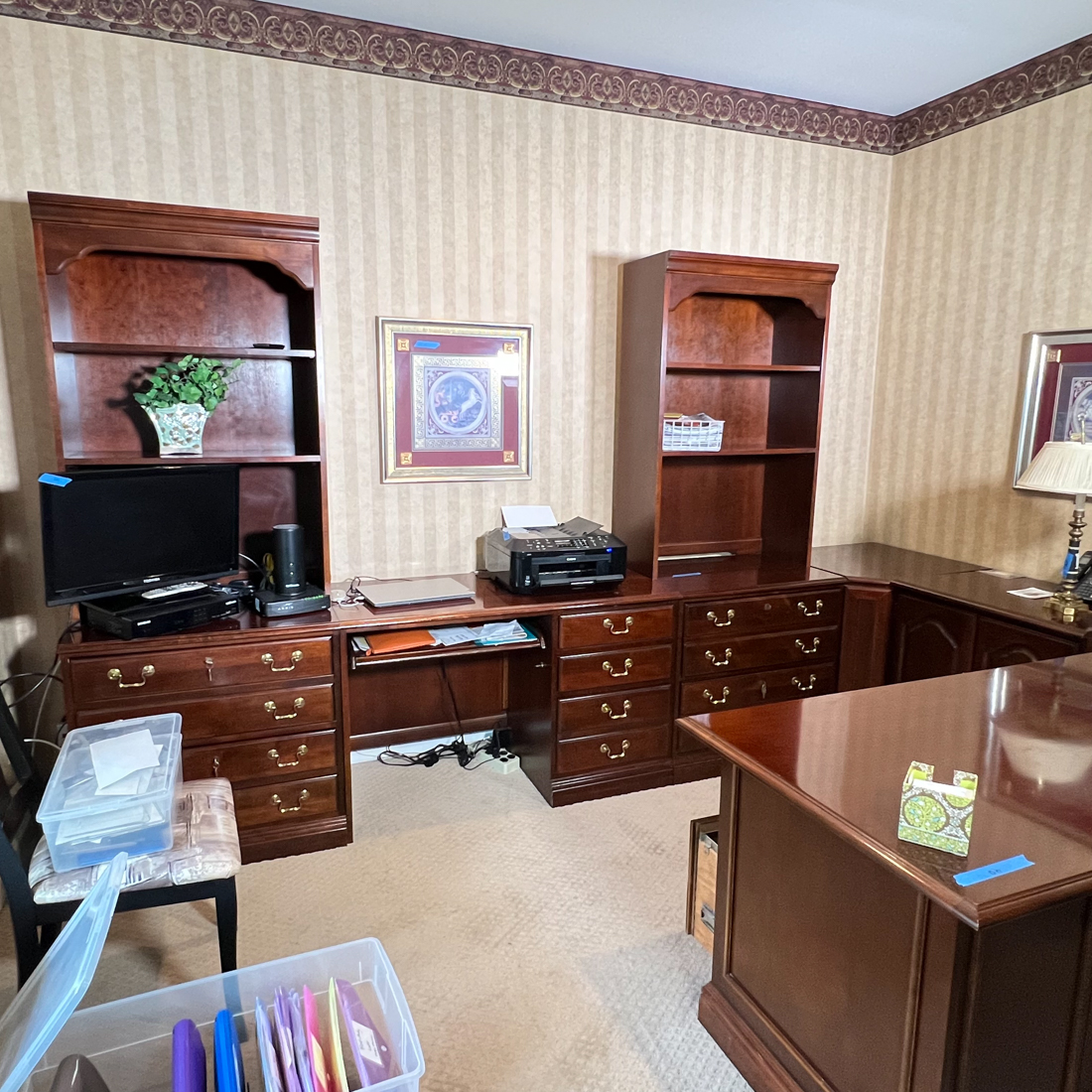 (5pc) OFFICE FURNITURE SET