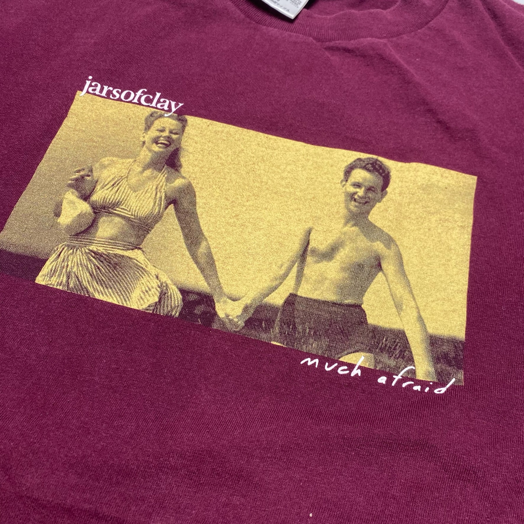 Jars of clay ‘Much Afraid’ vtg BIDSTITCH