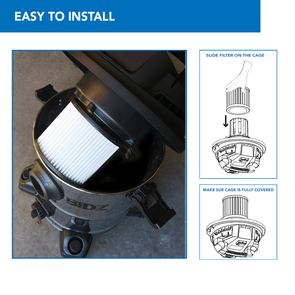 HEPA Cartridge filter Bidz