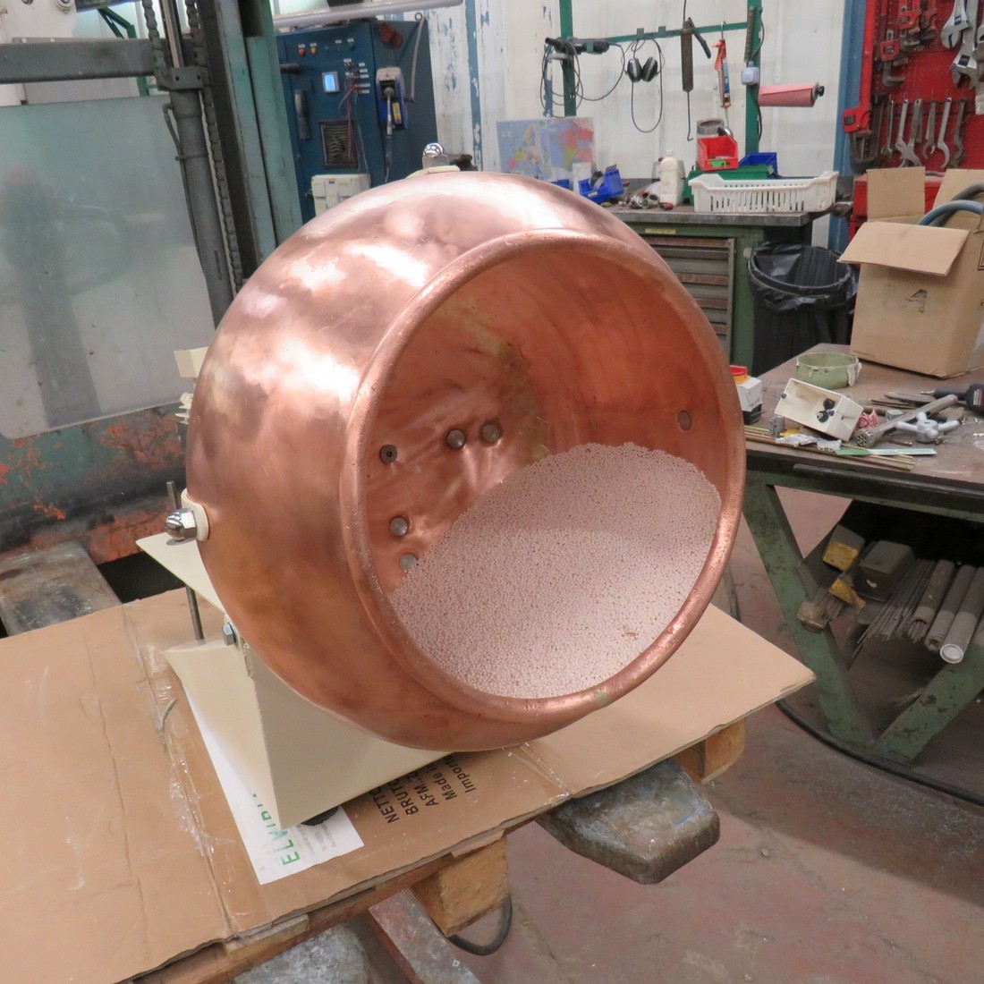 Copper Coating Pan