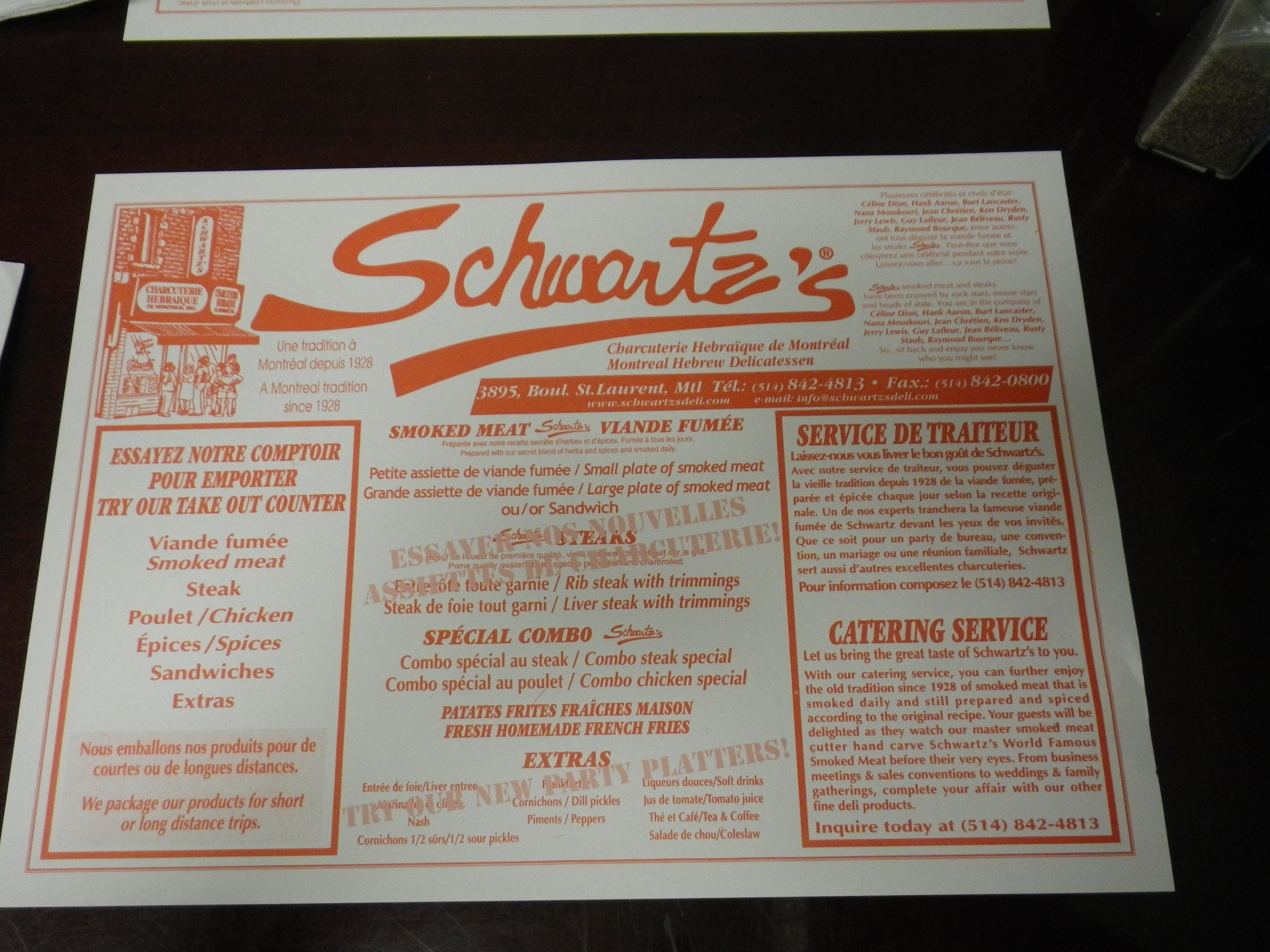 Québec food tour Chez Schwartz’s, restaurant de légende (Montréal