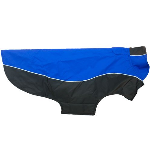 RC Pets Double Diamond Dog Coat 8″ Blue Big Al's Pet Supercentre
