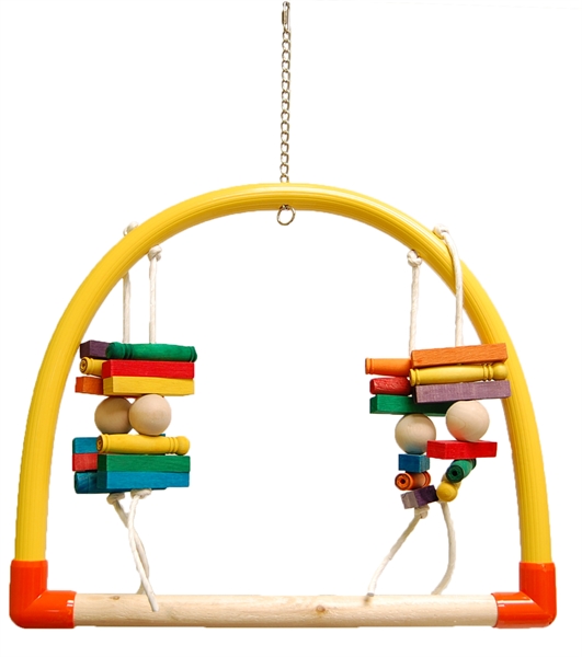 ZooMax Toys Large PVC Perch 29″ x 22″ Big Al's Pet Supercentre