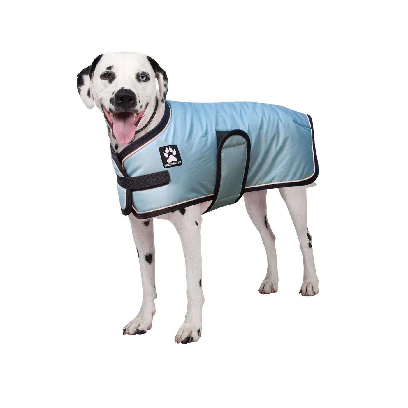 Shedrow K9 Tundra Dog Coat Medium/Small 17″ x 2126″ Dream Blue Big