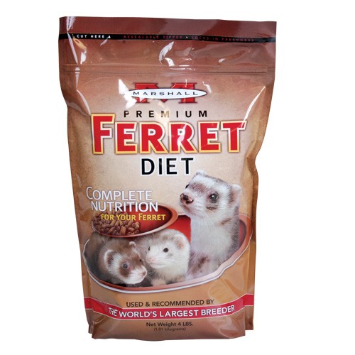 Marshall Pet Marshall Premium Ferret Diet 4lb Bag Big Al's Pet Supercentre — Hamilton