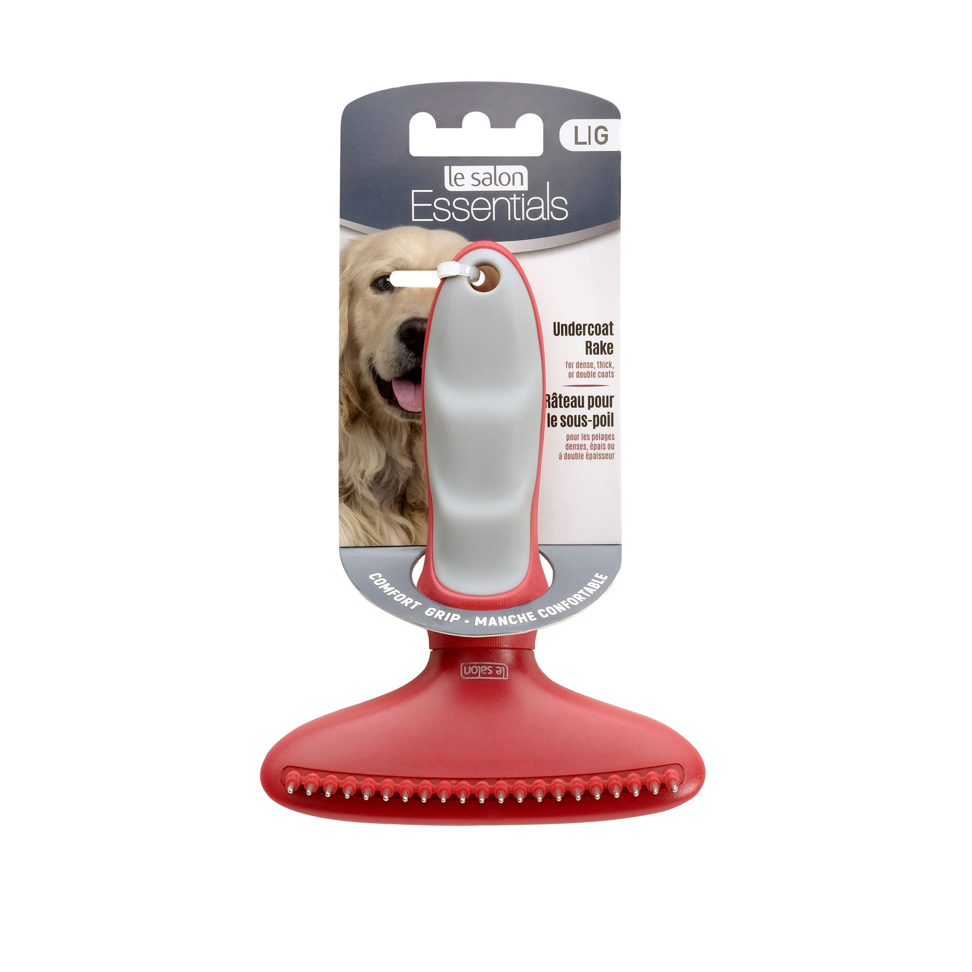 Le Salon Essentials Dog Undercoat Rake Big Al's Pet Supercentre