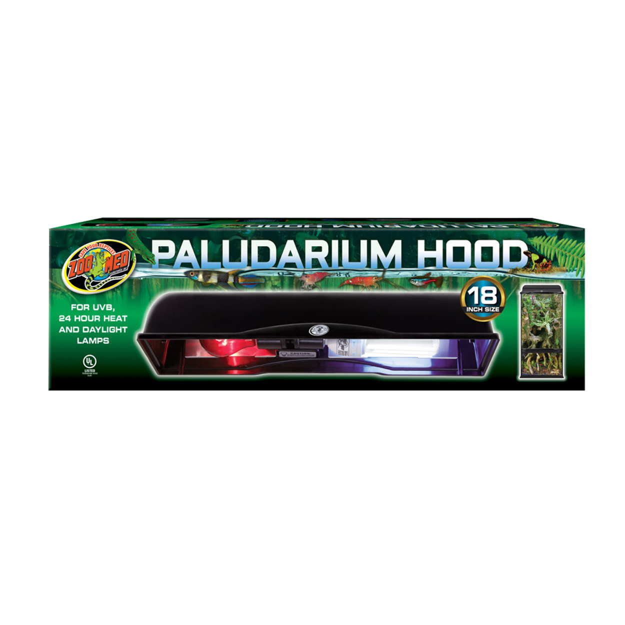 Zoo Med Paludarium Hood 18″ Big Al's Pet Supercentre — Hamilton